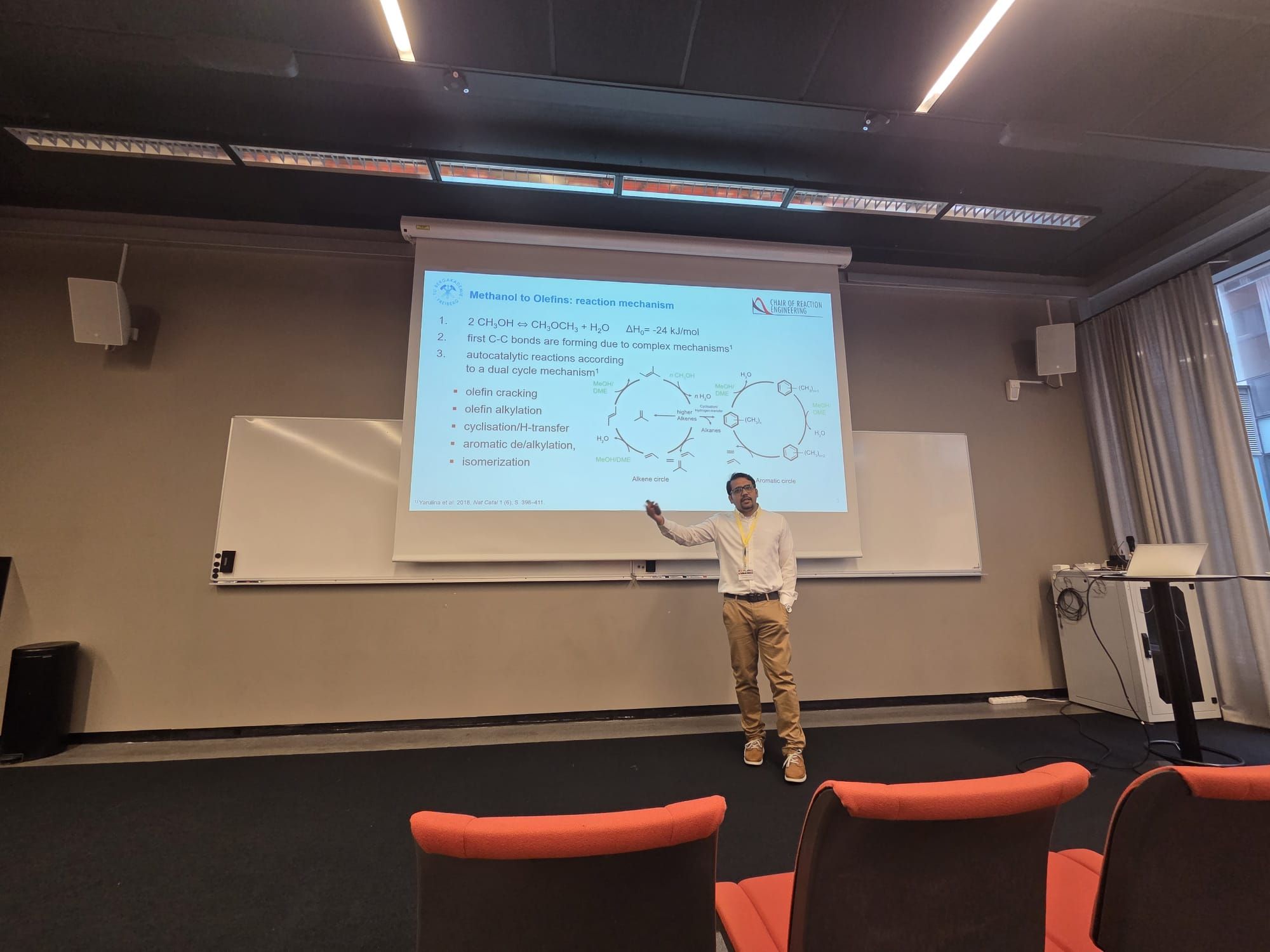 Presenting at 21st Nordic Symposium on Catalysis, Gothenburg